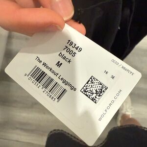 Wolford Elegant Black Tight Pants